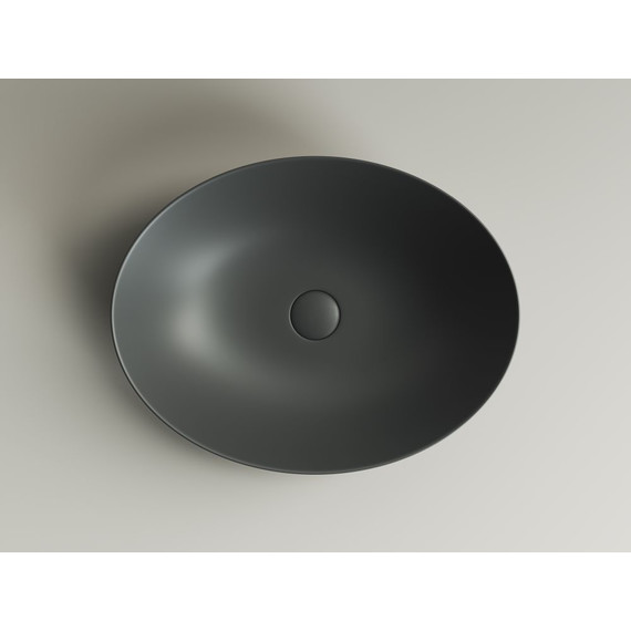 Раковина-чаша Ceramicanova Element 52 см CN6017MDH, темный антрацит матовый - фото, картинка 3 Раковина-чаша Ceramicanova Element 52 см CN6017MDH, темный антрацит матовый - фото 3