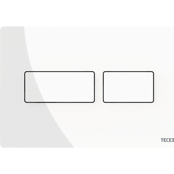 Кнопка смыва TECEsolid 9240432, металлическая, белый глянцевый - фото 
