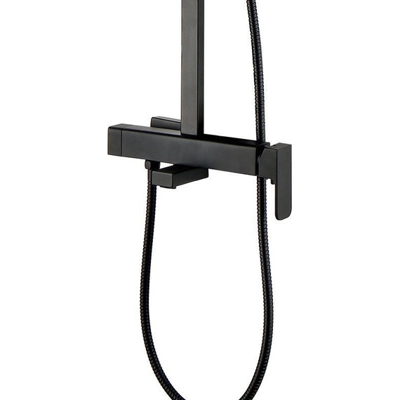 Душевая стойка Aquanet Gotic AF440-72-S-B 243327, чёрный матовый - фото 3