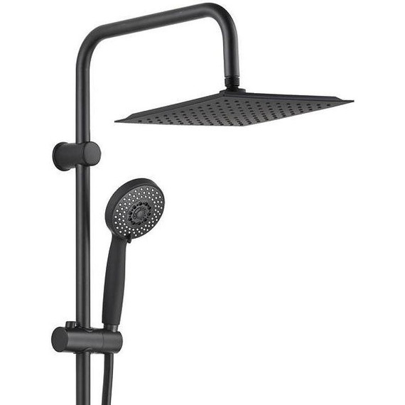 Душевая стойка Aquanet Passion S AF300-70-S-B 261837, чёрный матовый - фото 2