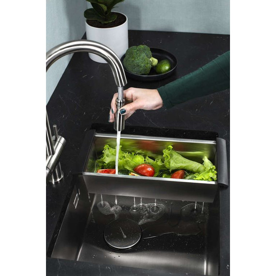 Смеситель для кухни Omoikiri Akita-S BN 4994302, нержавеющая сталь - фото 5