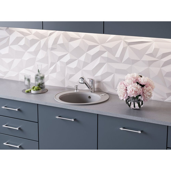 Кухонная мойка Omoikiri Miya 50R GR 4993582, leningrad grey, Цвет производителя: Leningrad Grey - фото 2