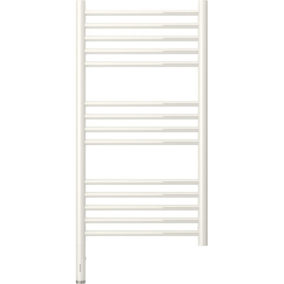 Полотенцесушитель электрический Сунержа Богема 3.0 П14 800x400 мм (прямая перемычка) 12-5804-8040 L, белый - фото 2
