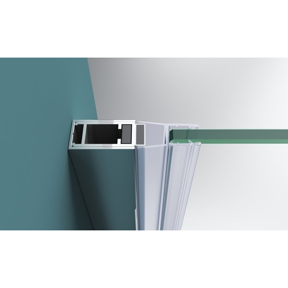 Душевая дверь BelBagno 80 см ETNA-B-12-60/20-C-Cr-90, хром/прозрачное - фото 7