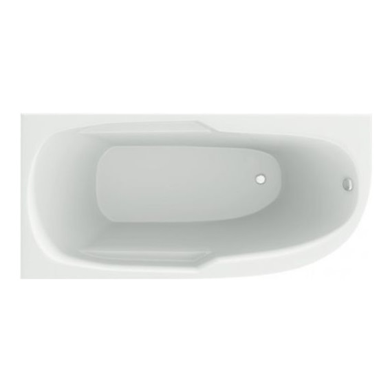 Ванна акриловая Mirsant Небуг Premium 150x80 см L - фото 