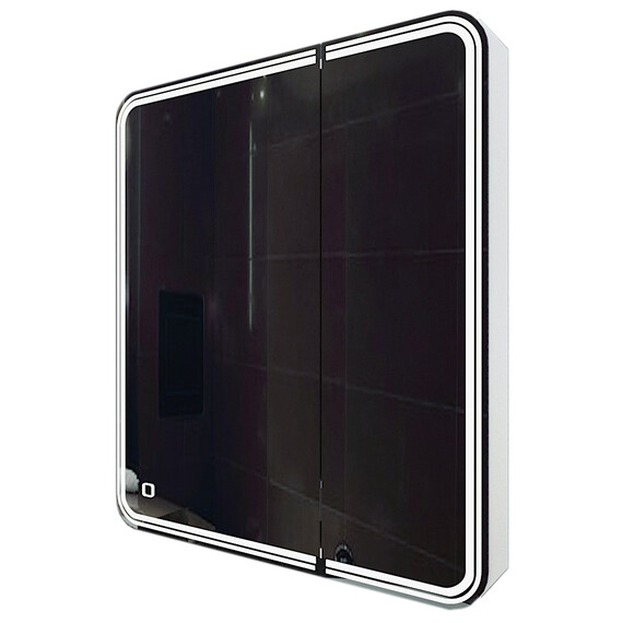 Зеркало-шкаф Azario Adriana 1Л Led 70 см - фото 