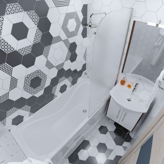 Ванна акриловая Тритон Стандарт 145х70 см, Размер - мм: 1450х700 - фото 8