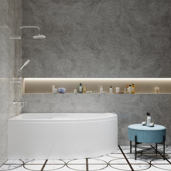 Ванна акриловая Тритон София 170х95 см L с каркасом - фото 5