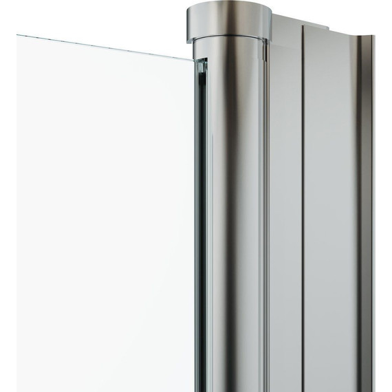Душевая дверь Тритон Уно 100 см, алюминий/прозрачное - фото 7