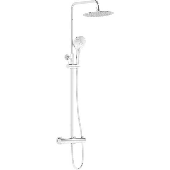 Душевая стойка с термостатом Vitra AquaHeat Bliss 250 A47201EXP - фото 