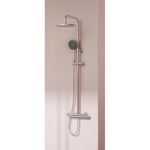 Душевая стойка с термостатом Vitra AquaHeat Bliss 250 A47201EXP - фото 3