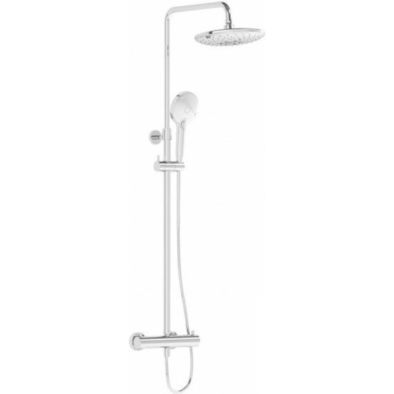 Душевая стойка с термостатом Vitra AquaHeat Bliss 240 2F A47205EXP - фото 