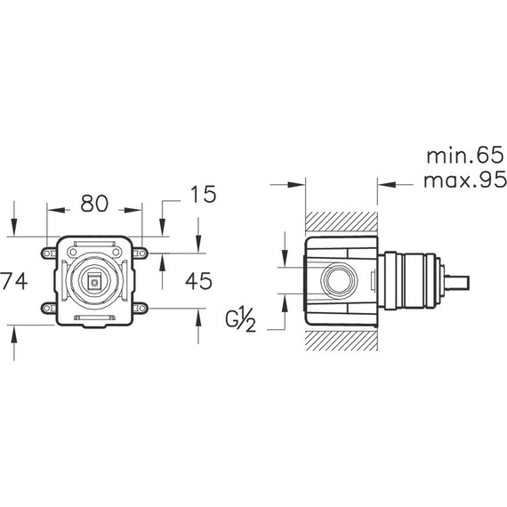 Набор для гигиенического душа Vitra Hygienic A49271EXP - фото 6