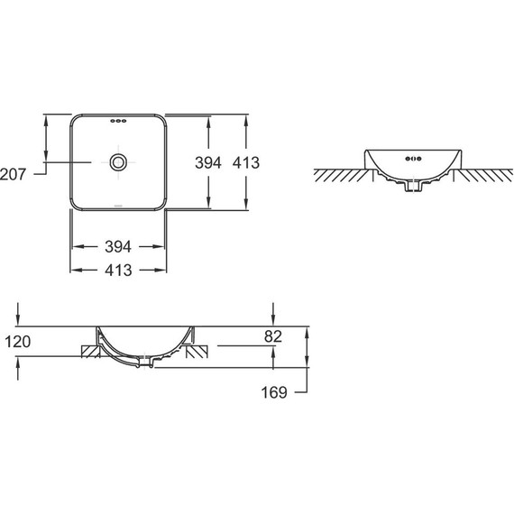 Раковина-чаша Jacob Delafon Vox 41 см E2661-0 - фото 5