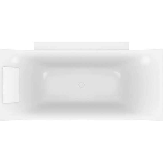 Ванна каменная Jacob Delafon Grand Boulevard 180x90 см E6D158-0 с сифоном - фото 3