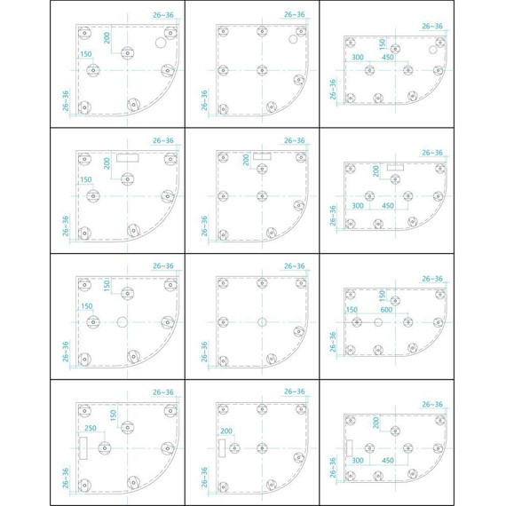 Каменный поддон RGW GWS-41L 100x80 см 03150480-01L - фото 3