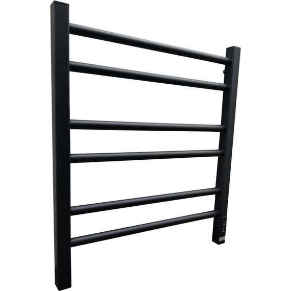 Полотенцесушитель электрический Grois Nex GR-111 U П6 400x600 мм, чёрный матовый - фото 2