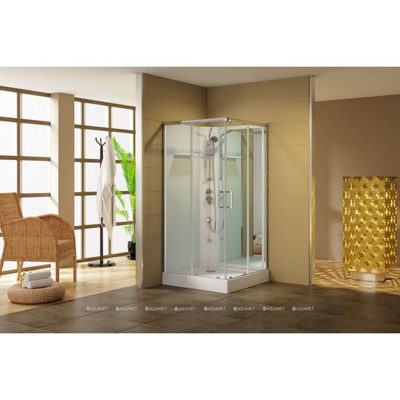 Душевое кабина Aquanet Passion S 2.0 90x90 см 263869, хром/прозрачное (безсиликоновая сборка) - фото, картинка 4 Душевое кабина Aquanet Passion S 2.0 90x90 см 263869, хром/прозрачное (безсиликоновая сборка) - фото 4