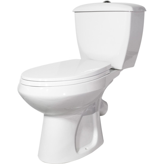 Унитаз-компакт Оскольская керамика Элисса Стандарт с полипропиленовой крышкой 43301130302 - фото 2