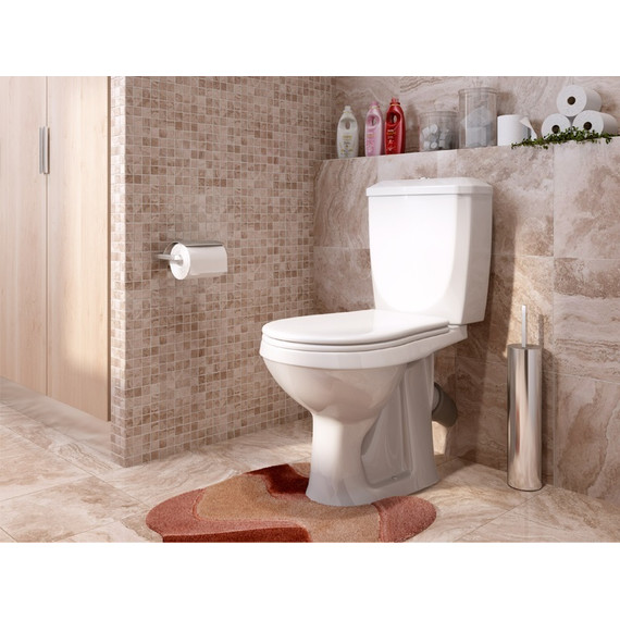 Унитаз-компакт Оскольская керамика Элисса Оптима с полипропиленовой крышкой 43901130302 - фото 4