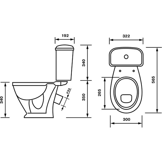 Унитаз-компакт Оскольская керамика Детский Стандарт с полипропиленовой крышкой 47901130022 - фото 7