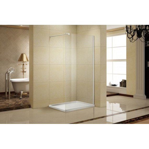 Душевая перегородка Aquanet Cinetic AE12-F-90H190U-CT 90 см см 243623, хром/прозрачное - фото 2