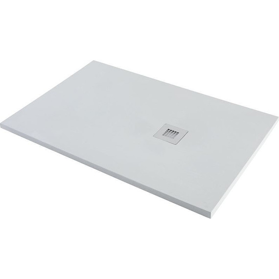 Каменный поддон Aquanet Pleasure 120x90 см 258877, серый - фото 2