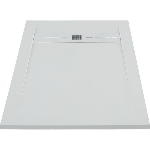 Каменный поддон Aquanet Delight 120x80 см 258883, серый - фото 3