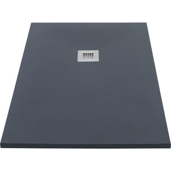 Каменный поддон Aquanet Pleasure 120x90 см 258891, чёрный - фото 3