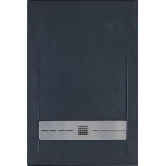 Каменный поддон Aquanet Delight 140x80 см 258898, чёрный - фото 4