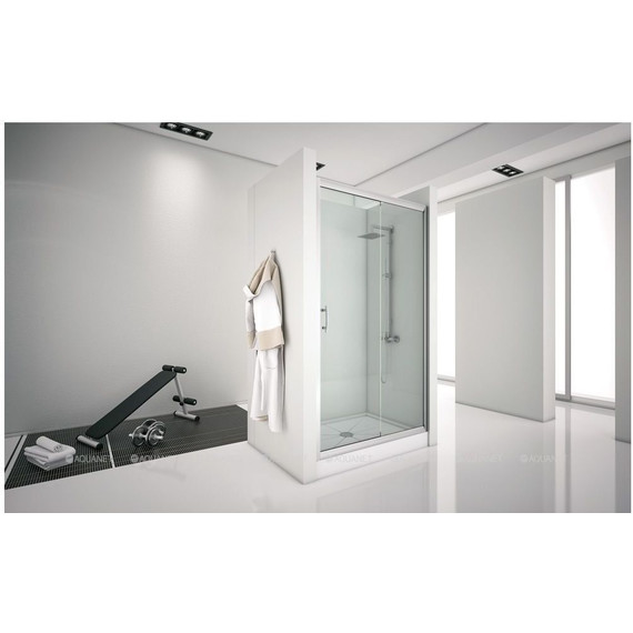 Душевая дверь Aquanet Alfa NAA6121 130 см 273610, хром/прозрачное - фото 6