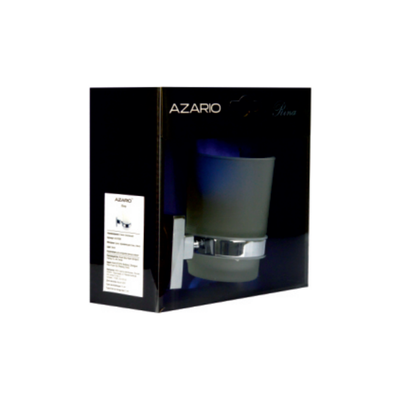 Стакан для зубных щеток Azario Rina AZ-87006 - фото 2