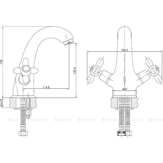 Смеситель для раковины Aquanet Opera SD98903 187234 - фото, картинка 4 Смеситель для раковины Aquanet Opera SD98903 187234 - фото 4