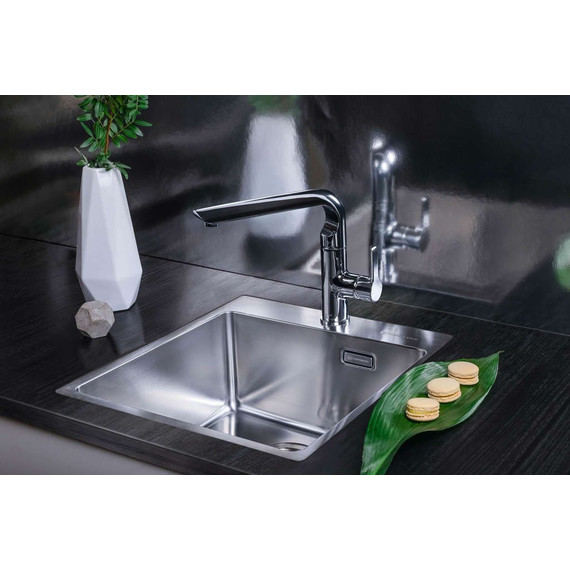 Мойка кухонная Omoikiri Amadare 45-IN (4993802) 1 мм, Цвет производителя: нержавеющая сталь - фото 3