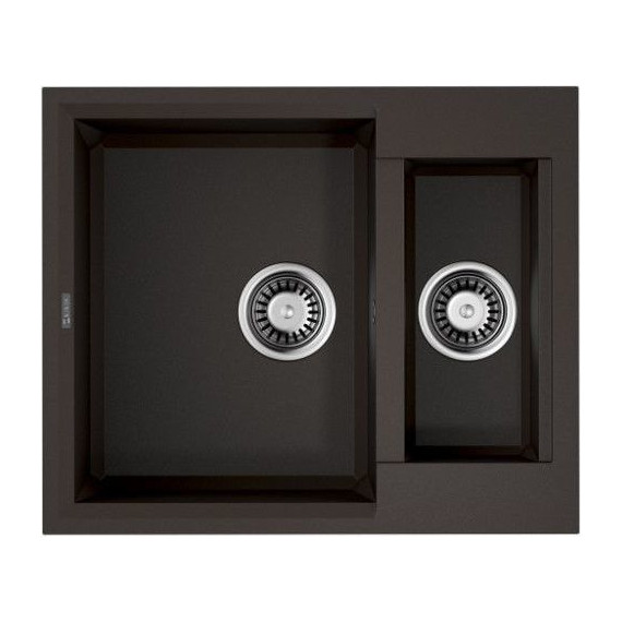 Кухонная мойка Omoikiri Sakaime 60-2-DC 4993912, тёмный шоколад, Цвет производителя: тёмный шоколад - фото 