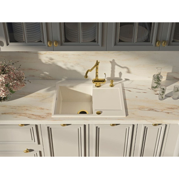 Кухонная мойка Omoikiri Sakaime 68-BE 4993109, ваниль, Цвет производителя: ваниль - фото 2