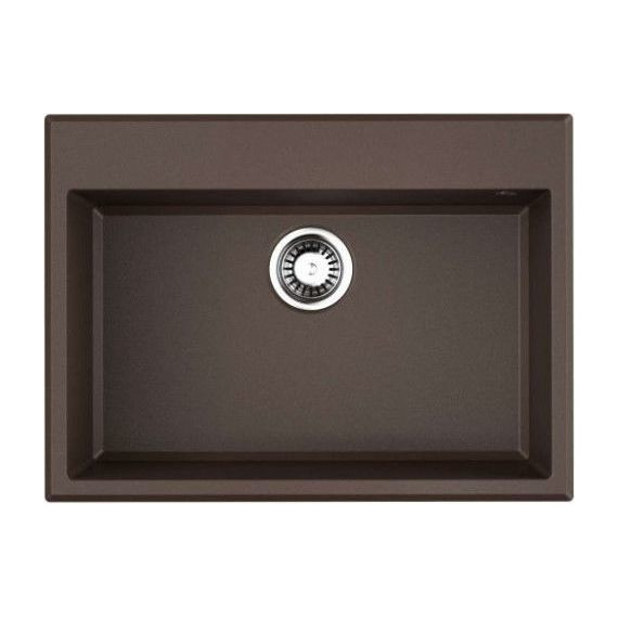 Кухонная мойка Omoikiri Tedori 68-DC 4993968, тёмный шоколад, Цвет производителя: тёмный шоколад - фото 