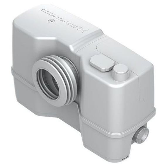Канализационная насосная установка Grundfos Sololift2 WC-3 (2 входа + унитаз) - фото 