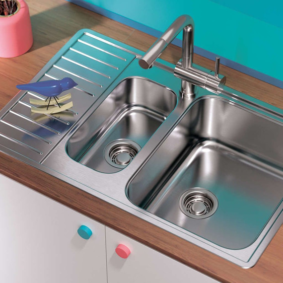 Мойка кухонная Omoikiri Sagami 79-2-IN (4993733) 0,8 мм, Цвет производителя: нержавеющая сталь - фото 4