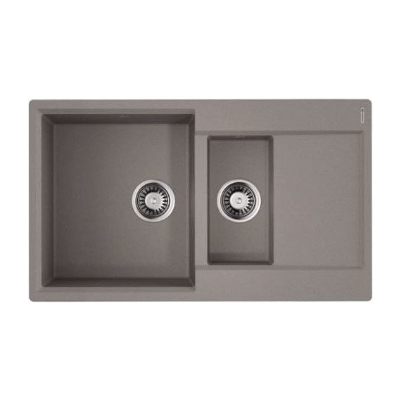 Кухонная мойка Omoikiri Daisen 86-2-GR 4993475, leningrad grey, Цвет производителя: Leningrad Grey - фото 