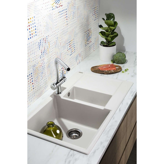 Кухонная мойка Omoikiri Daisen 86-2-PA 4993473, пастила, Цвет производителя: пастила - фото 3