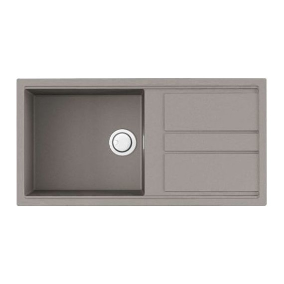 Кухонная мойка Omoikiri Kitagawa 100-GR 4993788, leningrad grey, Цвет производителя: Leningrad Grey - фото 