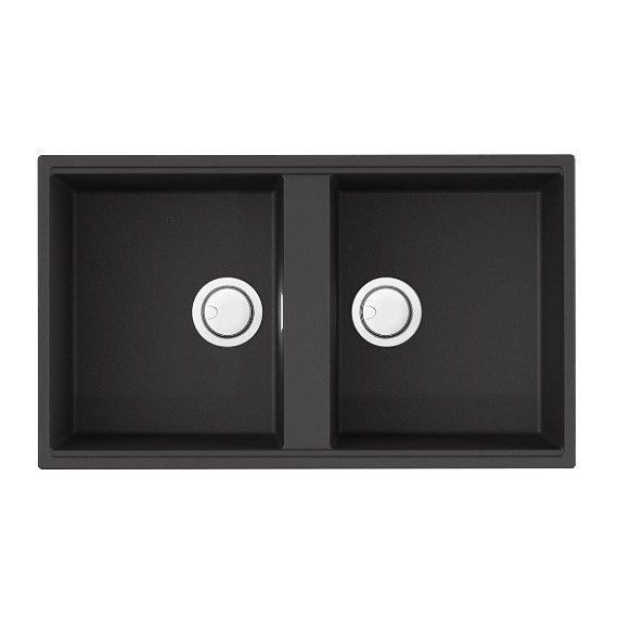 Кухонная мойка Omoikiri Kitagawa 83-2-U-GB 4993811, графит, Цвет производителя: графит - фото 