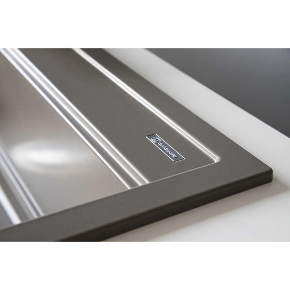 Кухонная мойка Omoikiri Kitagawa 86-LB-GR 4993796, leningrad grey, Цвет производителя: Leningrad Grey - фото 3