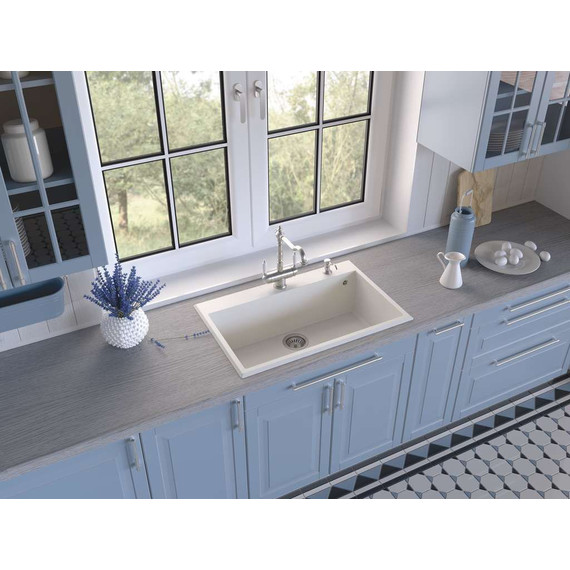 Кухонная мойка Omoikiri Tedori 79-WH 4993951, белый, Цвет производителя: белый - фото 2