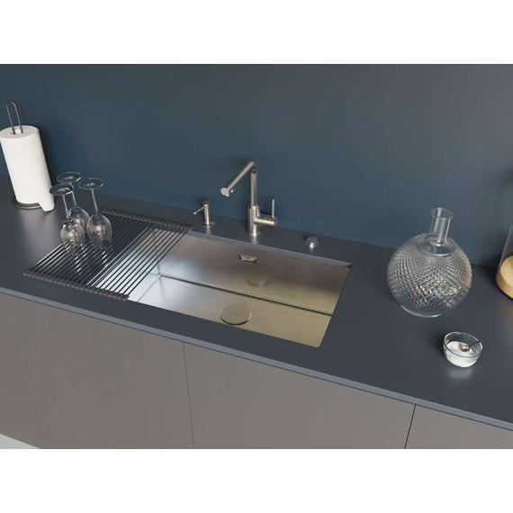 Мойка кухонная Omoikiri Taki 74-U/IF-IN (4993497) 1,2 мм, Цвет производителя: нержавеющая сталь - фото 3