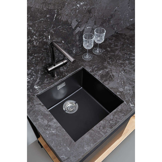 Кухонная мойка Omoikiri Yamakawa 45-U/I-GB 4993781, графит, Цвет производителя: графит - фото 2