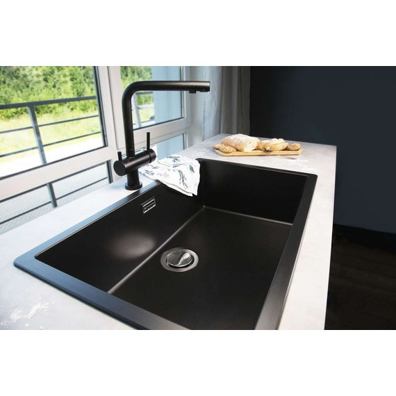 Кухонная мойка Omoikiri Yamakawa 75-U/I-GB 4993779, графит, Цвет производителя: графит - фото 2