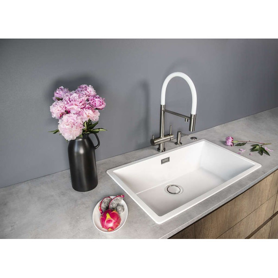 Кухонная мойка Omoikiri Yamakawa 75-U/I-WH 4993782, белый, Цвет производителя: белый - фото 2