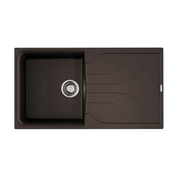 Кухонная мойка Omoikiri Yasugata 100-DC 4993848, тёмный шоколад, Цвет производителя: тёмный шоколад - фото 